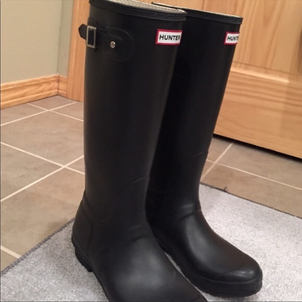 Black Hunter Boots